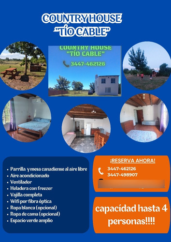  Casa Campo  Disponible Para 2 A 4 Personas 