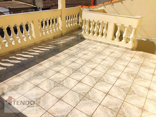 Imagem 3 de 15 de Sobrado 147 M² - Venda - 4 Dormitórios - Jardim Mauá - Mauá/sp - So0265