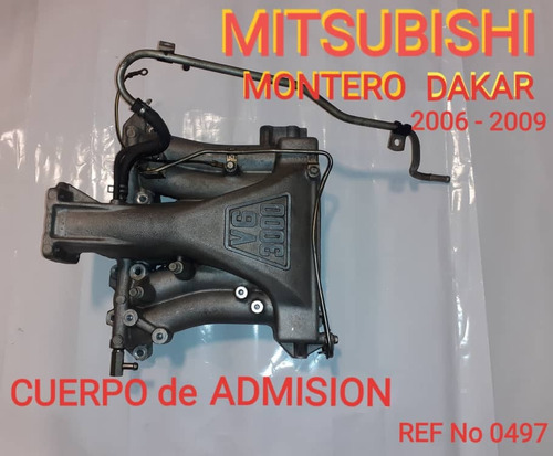 Cuerpo De Admision Mitsubishi Montero Dakar 2006/2009