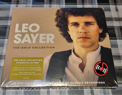 Leo Sayer - The Gold Collection - 3 Cds Europeo Nuevo Sellad