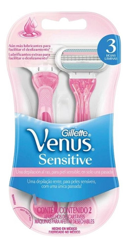 Aparelho Depilatorio Venus Com 2un Sensitive
