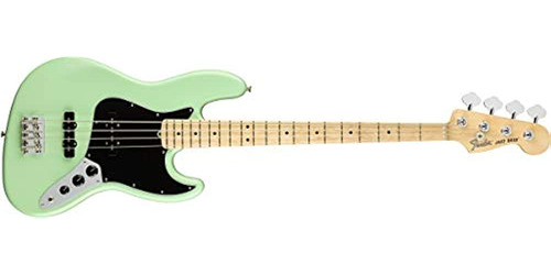 Fender American Performer Jazz Bass - Satin Surf Green Con D