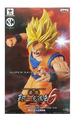 Figura Son Goku Big Budokai Super Saiyajin 18 Cm - Bandai