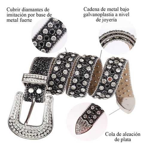 Cinturón Bb Simon Diamond Hombre Mujer