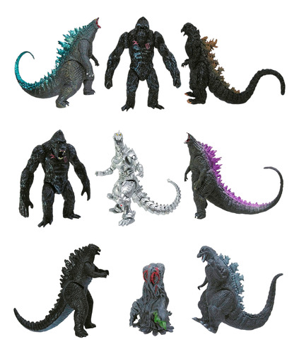 Figuras Godzilla Vs Kong Coleccion X9 Mechagodzilla 