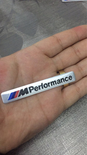 Imagem 4 de 4 de Emblema Bmw M Performance Painel