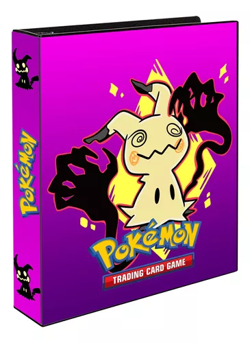 Pasta Album Tipo Fichário Pokémon - Trading Card Game Tcg