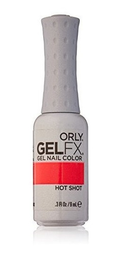 Esmalte De Uñas - Orly Gel Fx Nail Color, Neon Hot Shot, 0.3