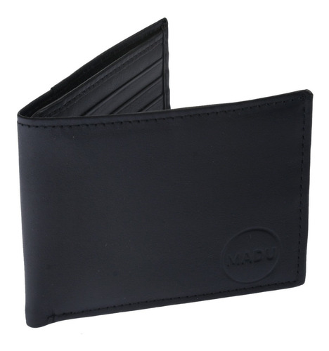 Imagen 2 de 8 de Billetera Hombre De Cuero Legitimo Premium Madu Regalo