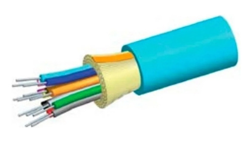 Fibra Optica Om4 Int/ext Lszh 8 Hilos, Aqua. Commscope 50mt