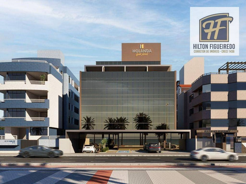 Imagem 12 de 19 de Flat Com 1 Dormitório À Venda, 23 M² Por R$ 377.430,61 - Tambaú - João Pessoa/pb - Fl0077