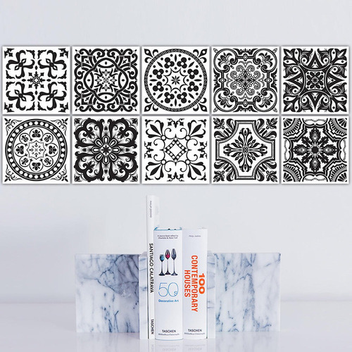 M 20 Unids Collage Mosaico Cocina Hogar De Pared # 2 10x10cm