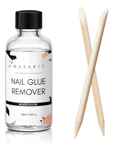 Quitaesmalte Makartt Para Uñas A Presión, 30 Ml, Sin Acetona