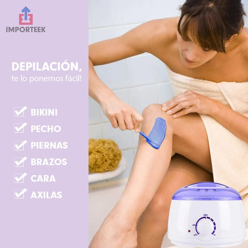 . Fundidor Calentador Cera Profesional Depilacion Electrico
