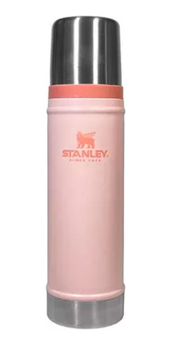 Termo Stanley Clásico 591 Ml Rosa Acero Inox Frio Calor