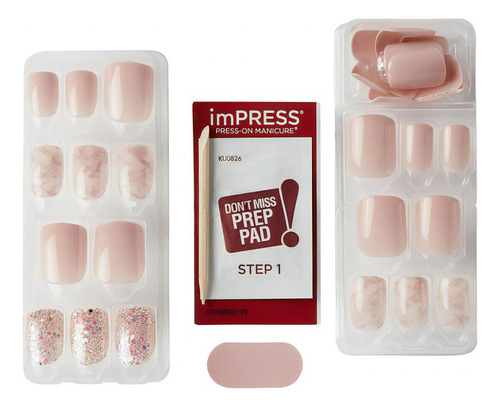 Kiss Uñas Postizas Wider Fit Impress Just A Dream