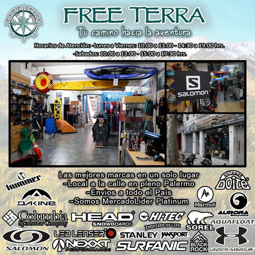 Imagen 7 de 7 de Kayak Rocker Mirage 2 A 3 Personas Combo 4 Freeterra