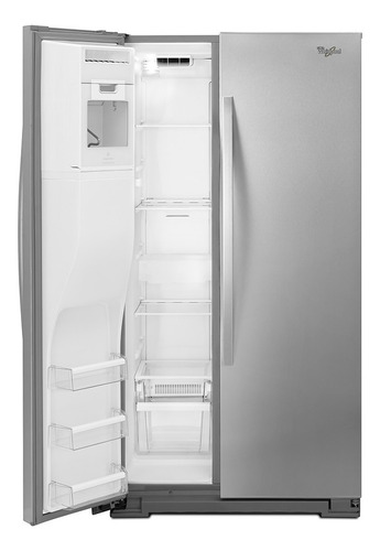 Refrigerador Whirlpool Side By Side 21 P³ Acero Inoxidable W