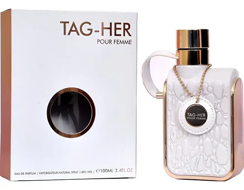 Armaf Tag Her Edp 100ml Feminino Original Amostra