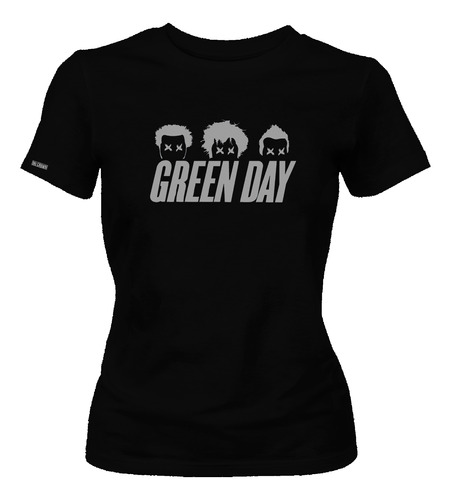 Camiseta Dama Mujer Green Day Banda Rock Punk Dbo2