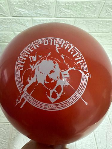 Kit Cumpleaños Attack On Titan Shingeki No Kyojin Decoracion