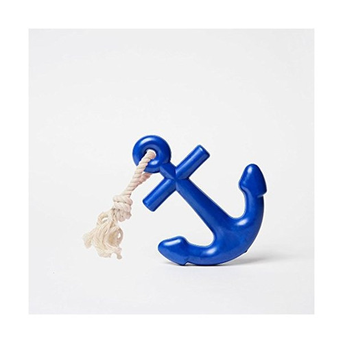 Toy Waggo Anchors Aweigh Rubber Perro (pequeño)