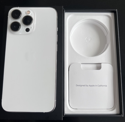 Apple iPhone 13 Pro (256 Gb) - Plata- Telcel- Como Nuevo Batería 84% De Vida. (Usado)