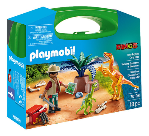 Maletín Dinosaurios Playmobil Ploppy 277108