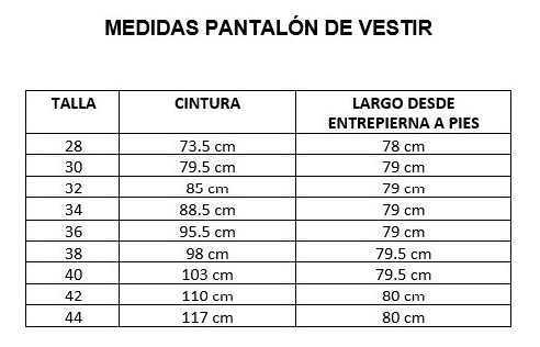 Imagen 3 de 3 de Pantalón De Vestir Recto Marino De Hombre
