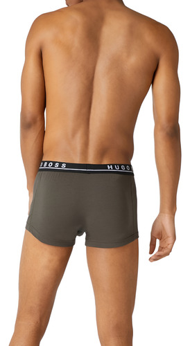 Boxer Trunk Hugo Boss Algodón 3 Pack - Original Y Nuevo