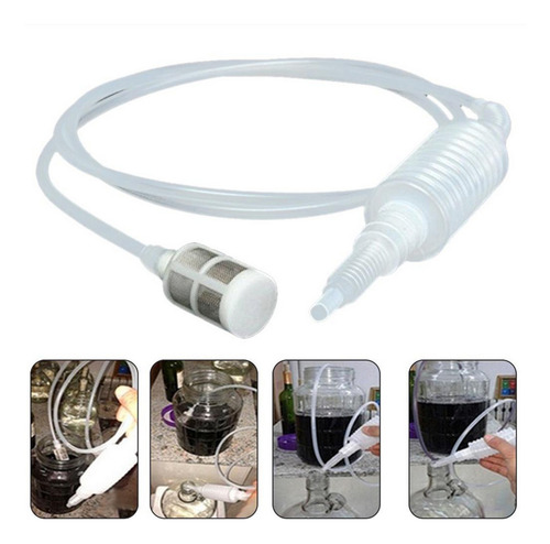 Bomba De Aceite Manual Portátil T, Tubo De Sifón, Manguera D