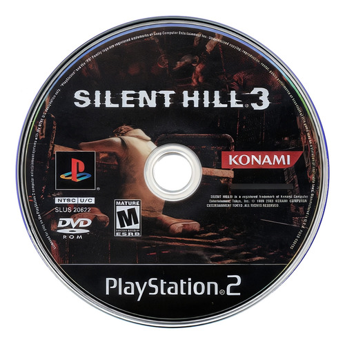Jogo Silent Hill 3 Dublado - Ps2 Midia Fisica