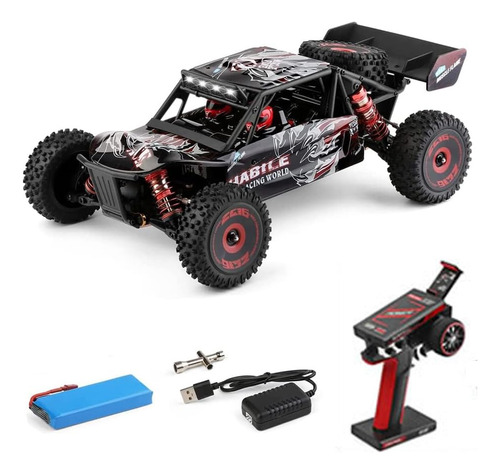 Coche Rc A Escala 112 4wd 75 Km/h Todo Terreno Rtr