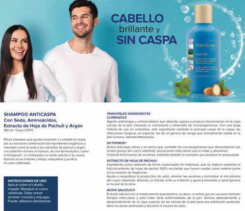 Terramar - Shampoo Anti Caspa 180 Ml