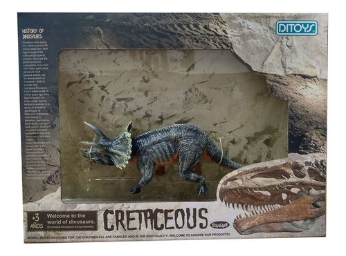 Cretaceous Dinosaurios 18 Cm Triceratops