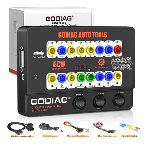 Godiag® Caja Auto Desglose Ecu Detector Protocolo Obdii Para