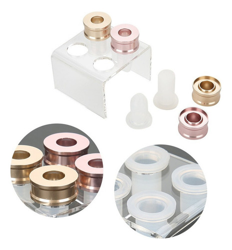 12.1 Mm Diy Lápiz Labial Molde Silicona Casera Bálsamo Labia