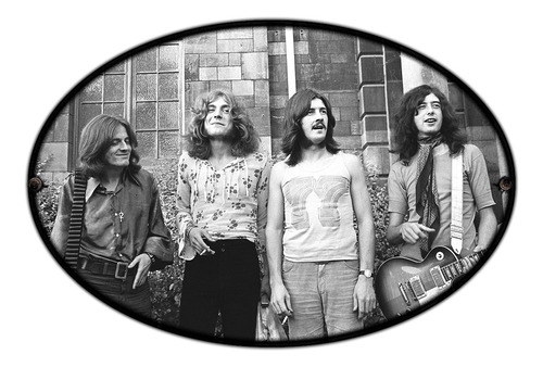 #83 - Cartel Decorativo Vintage Rock - Led Zeppelin Música