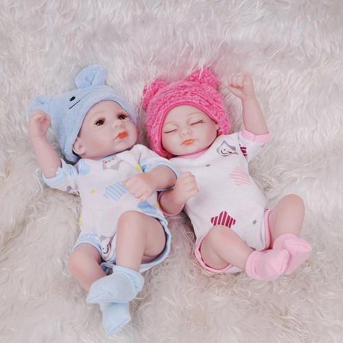 Bebes Reborn Silicona Cuerpo Completo Con Juego De Ropa