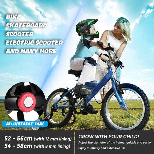 Bicicleta Protectora Infantil Desmontable Con Casco Completo