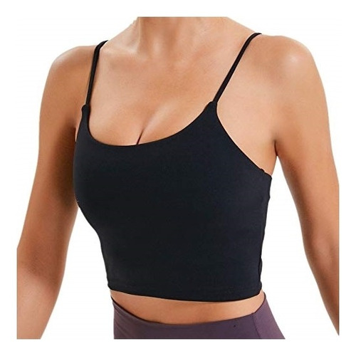 Brasier Tipo Camiseta Sin Mangas Para Entrenar Talla L