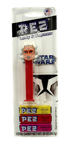 Star Wars Pez Candy & Dispenser Ahsoka Tano