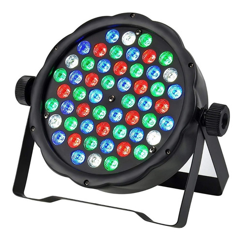 Foco Led Rgbw Slim Par 54 Para Fiestas