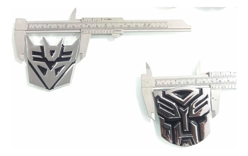 Emblema Transformer Metal