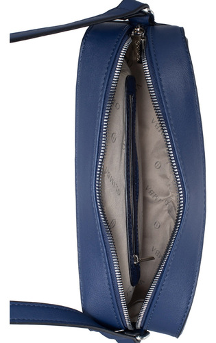 Bolsa Olimba Para Dama Crossbody Casual 88230 Azul Marino Lisa Oro