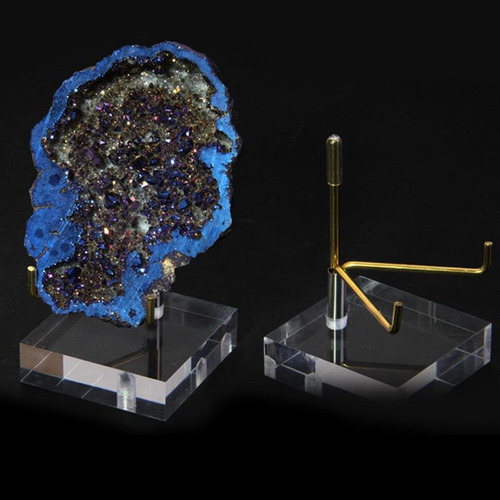 Soporte De Exhibición De Acrílico De De Metal De 3 Piezas