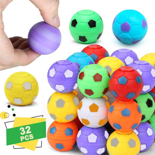 Bolas De Fútbol De Mesa, 32 Mini Pelotas De Plastico