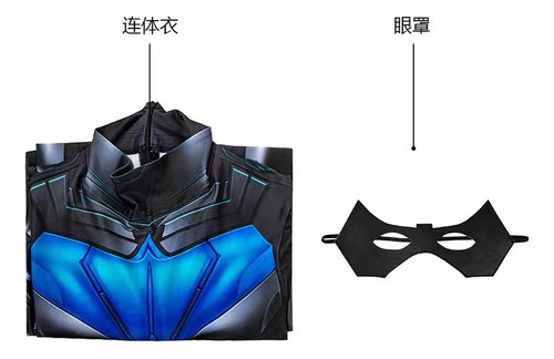 Macacão De Fantasia De Halloween Gotham Knights Nightwing