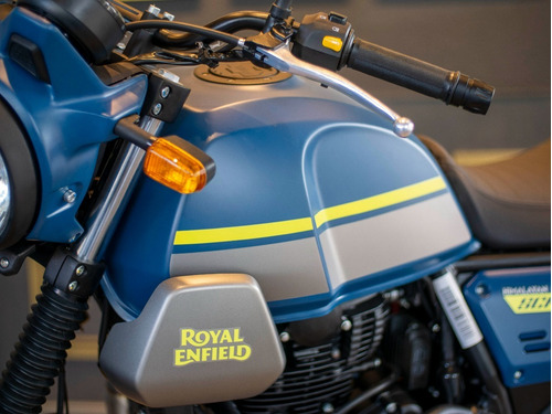 Imagen 9 de 25 de Royal Enfield Scram 411 Skyline Blue Entrega Inmediata