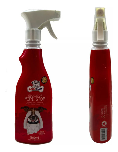 Educador Pet Cachorro Pipistop 500ml Xixi Pode Xixi Não Pode